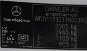 Mercedes CLA Kupé 2.20 CDI, automat full